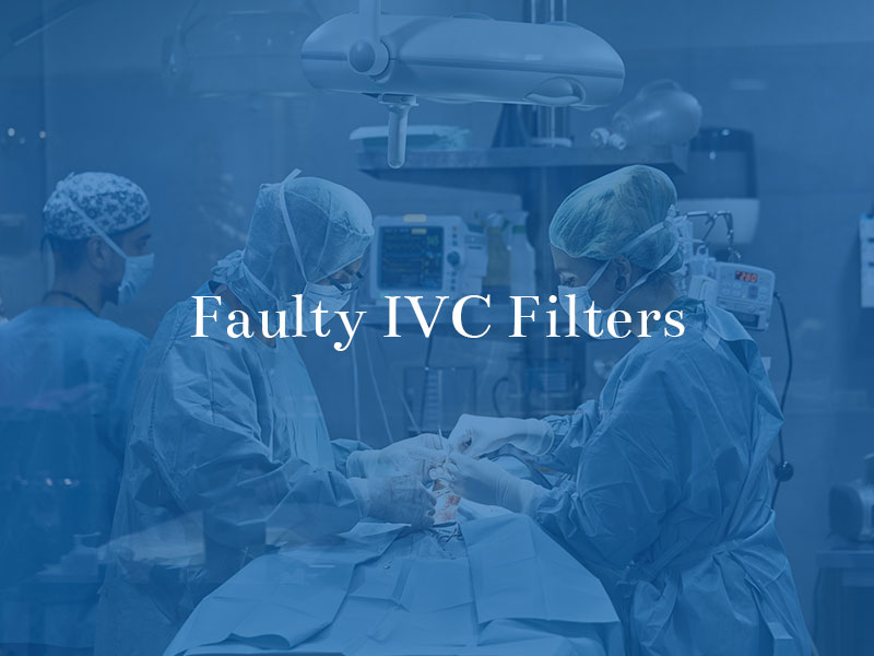 faulty IVC filters