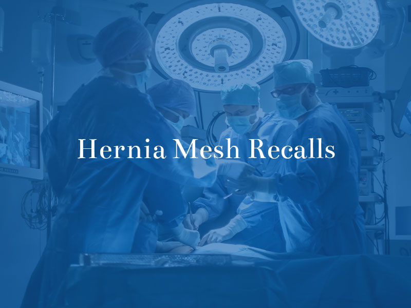 hernia mesh recalls